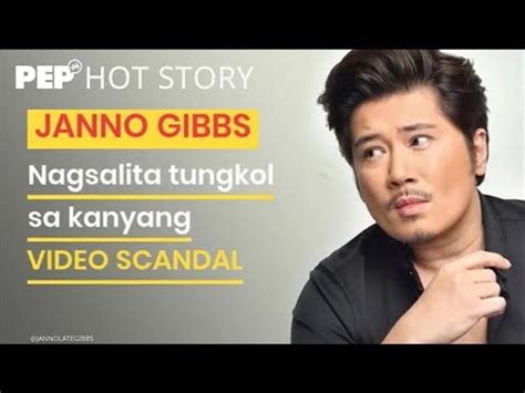 jano gibbs scandal|Janno Gibbs nagsalita tungkol sa kanyang video .